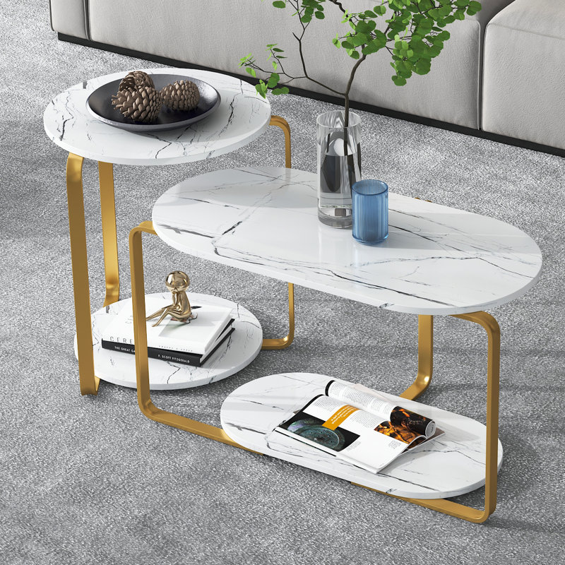 Wayfair white nest of tables discount